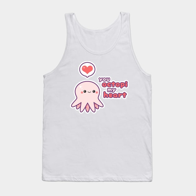 Love Octopus Tank Top by sugarhai